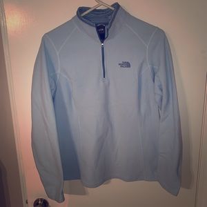 North face large quarter zip